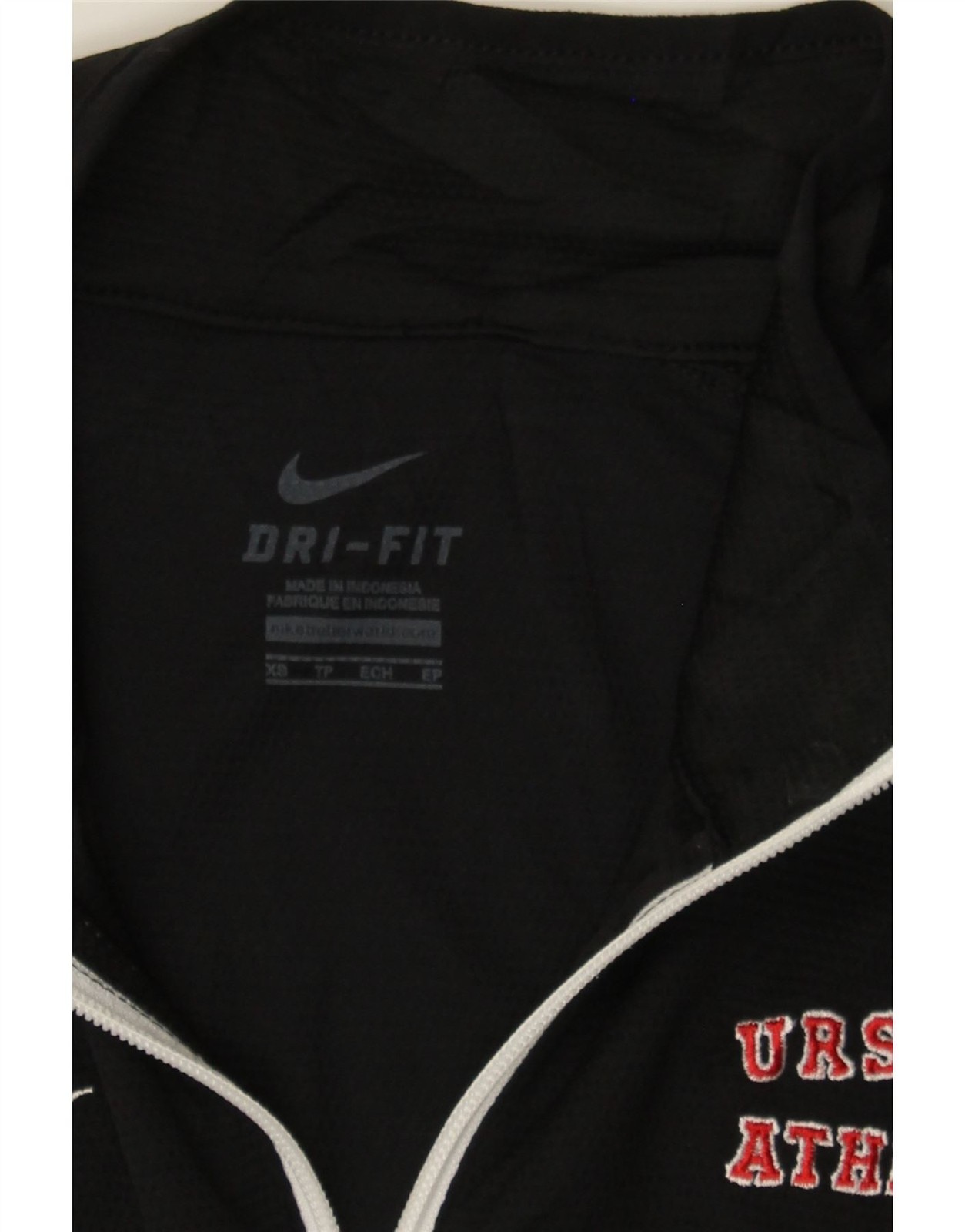 SACAI X NIKE NIKE Giacca Tuta Uomo Top XS Nero Poliestere CK07