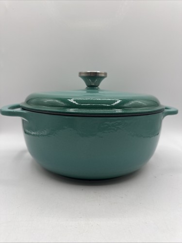 Lodge XL 4.5 QT Blue Enamel Cast Iron Dutch Oven - Picture 2 of 18