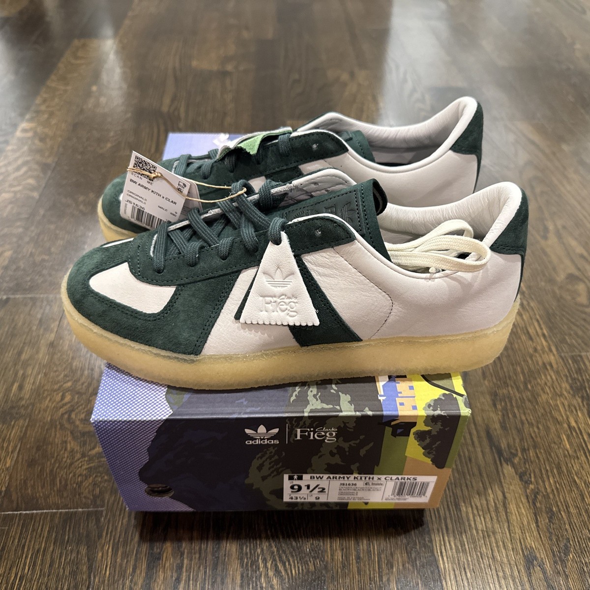 Adidas X KITH X Clarks BW Army Vitality US 9.5 JS1636 | eBay
