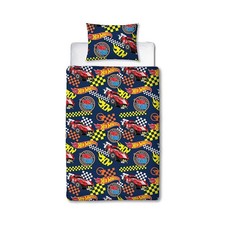 Hot Wheels Racer Single Duvet Quilt Cover  Pillowcase Children's Official