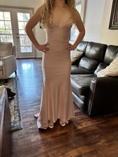 Pink Sherri Hill Formal Dress . Size 4. Lace Up And Zip Closure. Style 53879