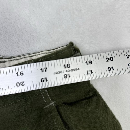 Pantalones de Campo Ejército De Colección Para Hombre Grandes 36x28 Años 50 Verde Militar 55-T Cold Drab - Imagen 13 de 15