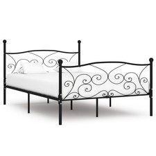 Bettgestell mit Lattenrost Metallbett Doppelbett Bett mehrere Auswahl vidaXL