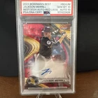 2024 Bowman's Best Jackson Merrill Autograph Red Lava Refractor /5 (RC) PSA 10
