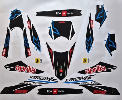 Aprilia SX RX 125 2018 2024 Xtreme EDITION DEKOR DECAL Aufkleber