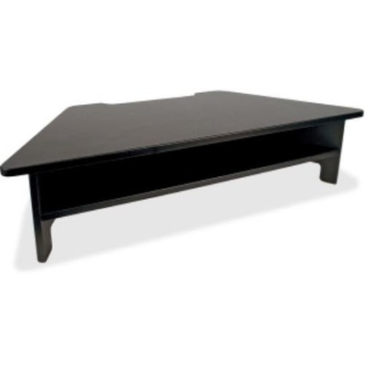 Victor DC050 Monitor Riser 7.5'' Height Black Wood