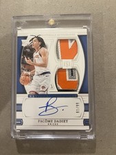2024-25 National Treasures - Rookie Letter Patch Autograph RPA Pacome Dadiet /99