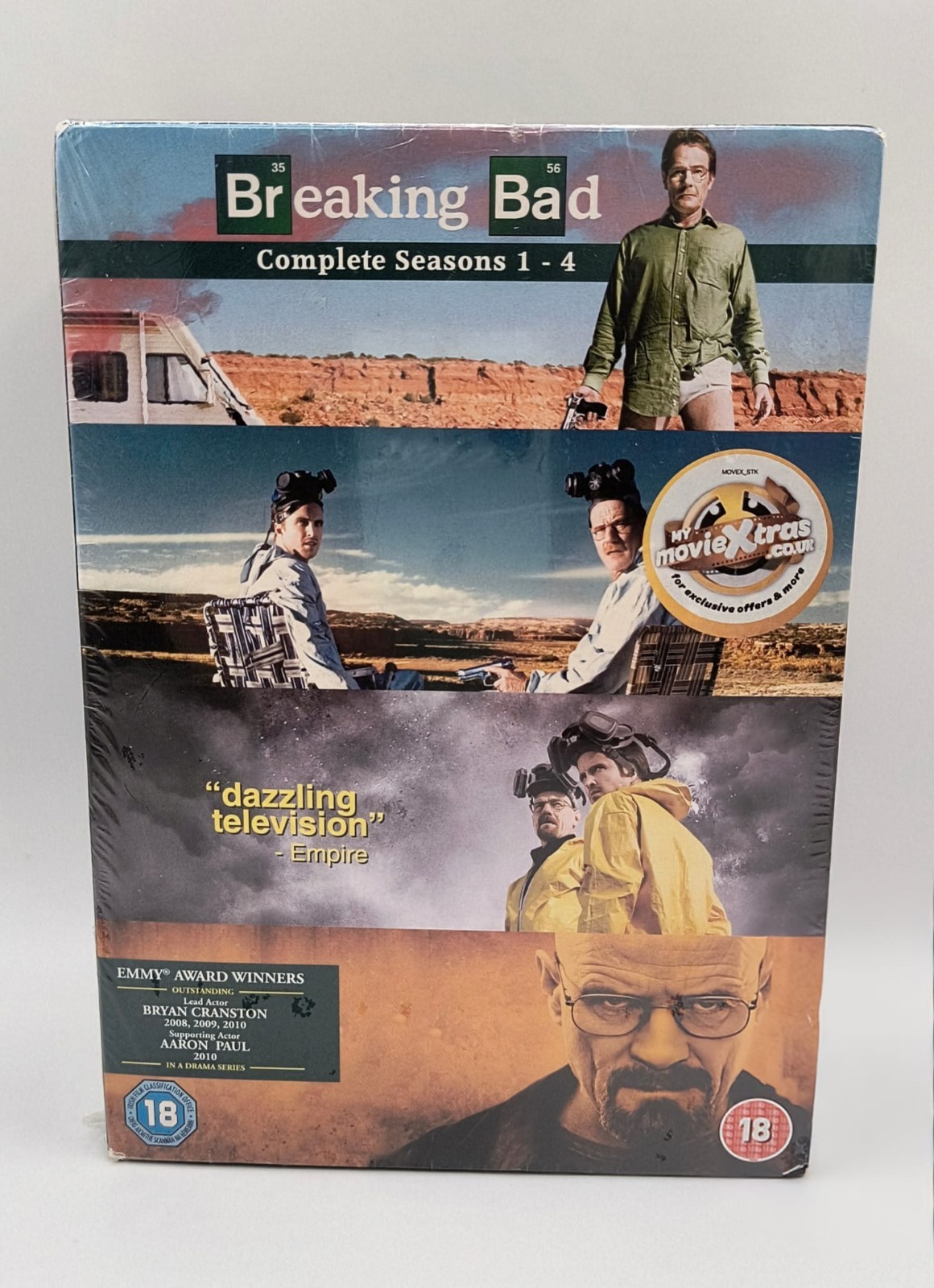 Breaking Bad -  Complete Seasons 1 - 4  DVD (15 Discs) ~ NEW & SEALED
