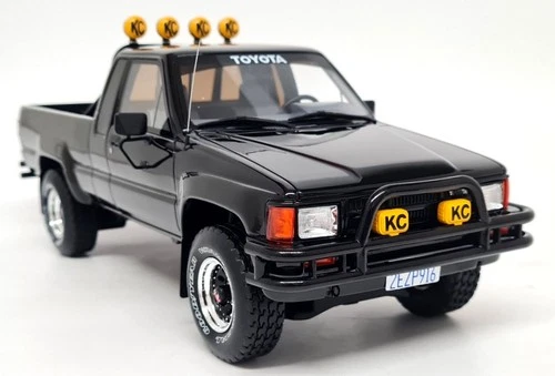 Otto 1/18 Toyota Hilux SR5 Black Back To the Future Scale Resin Model Car