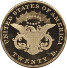 2014 USA 1849 Liberty Head Double Eagle GIANT $20 Dollar Coin 376 grams + COA