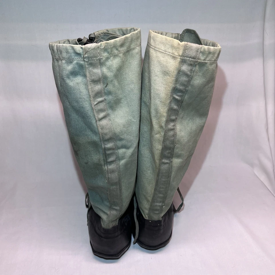 Botas militares de EE. UU. clima frío extremo N-1B Mukluk especificaciones Mil-B-6362F talla pequeña Foto 4 de 4