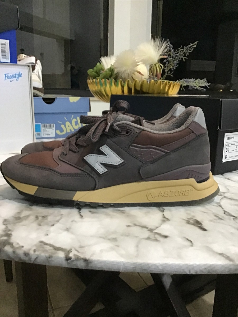 New Balance 998 MiUSA Stone Island Raso Gommato - U998PR