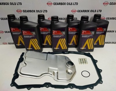 VW AUDI 09D 6 SPEED AUTOMATIC GEARBOX FILTER GASKET AISIN ATF 6+ OIL 7L KIT