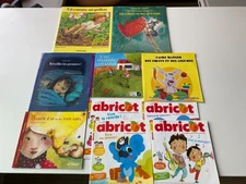 FRENCH KIDS LOT 10~Abricot~Reveilles premiers~AUDREY WOOD~Une mamie en or~Legume