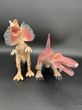 Vintage Ankyo Dinosaur Lot Figure 8” Tall Hard Plastic