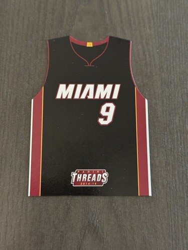 2014-15 Panini Threads Jersey Die-Cut #7 LUOL DENG Miami Heat Basketball Card - Picture 1 of 5