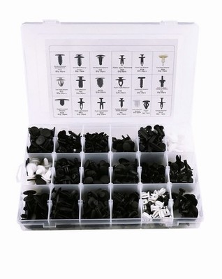Befestigung Clips Werkstattbedarf Set Universal KFZ Stoßstange Reparatur B-Ware