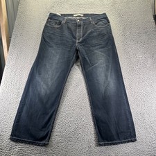 Vintage Levis 559 Jeans Mens 40x30 Blue Dark Wash Cotton Relaxed Straight