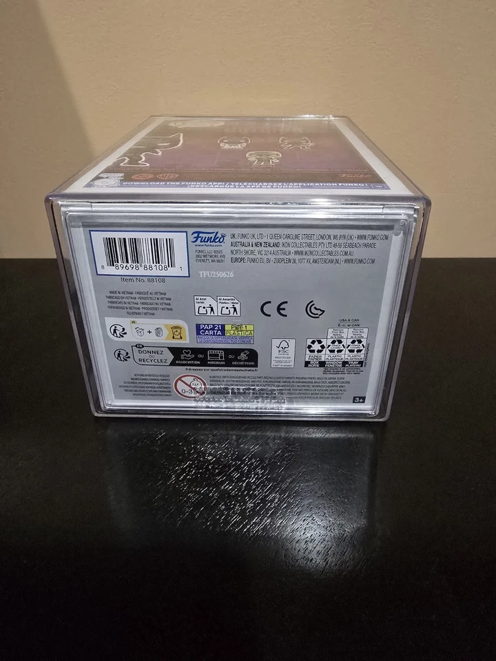 Funko Pop! Pegatina Oficial Exclusiva Batman Beyond #589 NYCC 2025 LE 1000 PIEZAS Foto 4 de 4