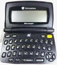 Vintage Rare  Unication Messenger-Pager Model:M90 USA Mobility No Power Adapter