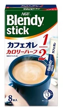 AGF Blend Stick Cafe au Lait Half Calories 8 sticks