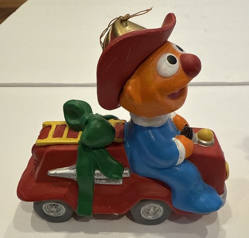 VGC Vintage Set of 4 Sesame Street Christmas Ornament Jim Henson 1993 - Picture 6 of 8