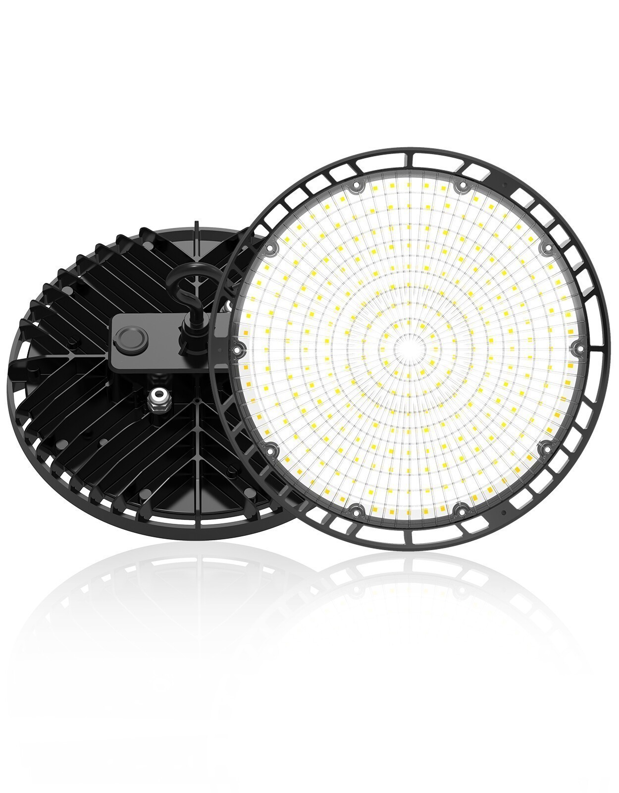 150 Watt UFO LED High Bay Light Warehouse Commercial Gym Work Lamp Dimmable IP65