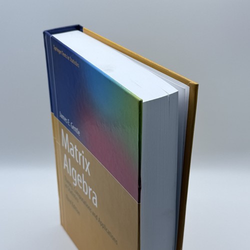 Matrix Algebra: Theory, Computations and Applications in Statistics by Gentle - Bild 4 von 6