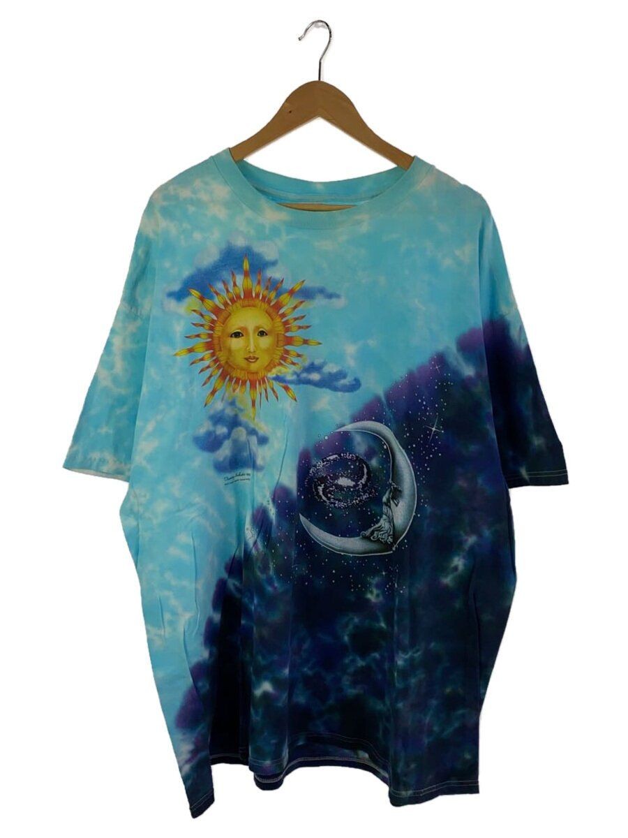 ALTRA T shirt altre marche XXL cotone blu fantasia completa usate