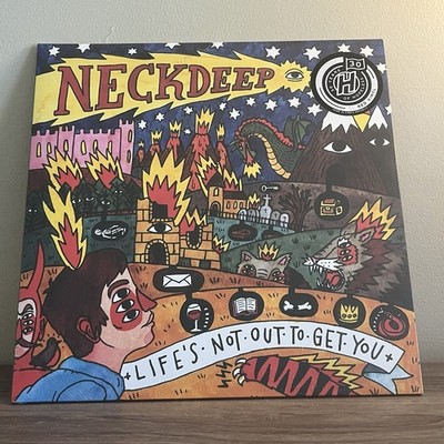 Neck Deep, Life s Not Out To Get You Vinyl Record, Red, Sealed