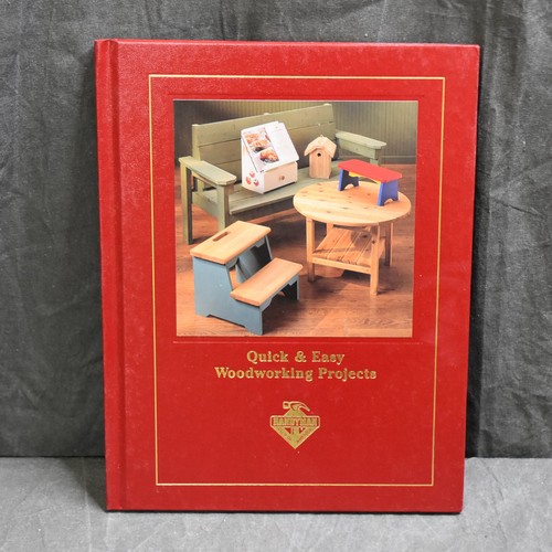 Woodworking 5 Book Set – Handyman Club of America Red Decorative Hardcovers - Picture 10 of 14