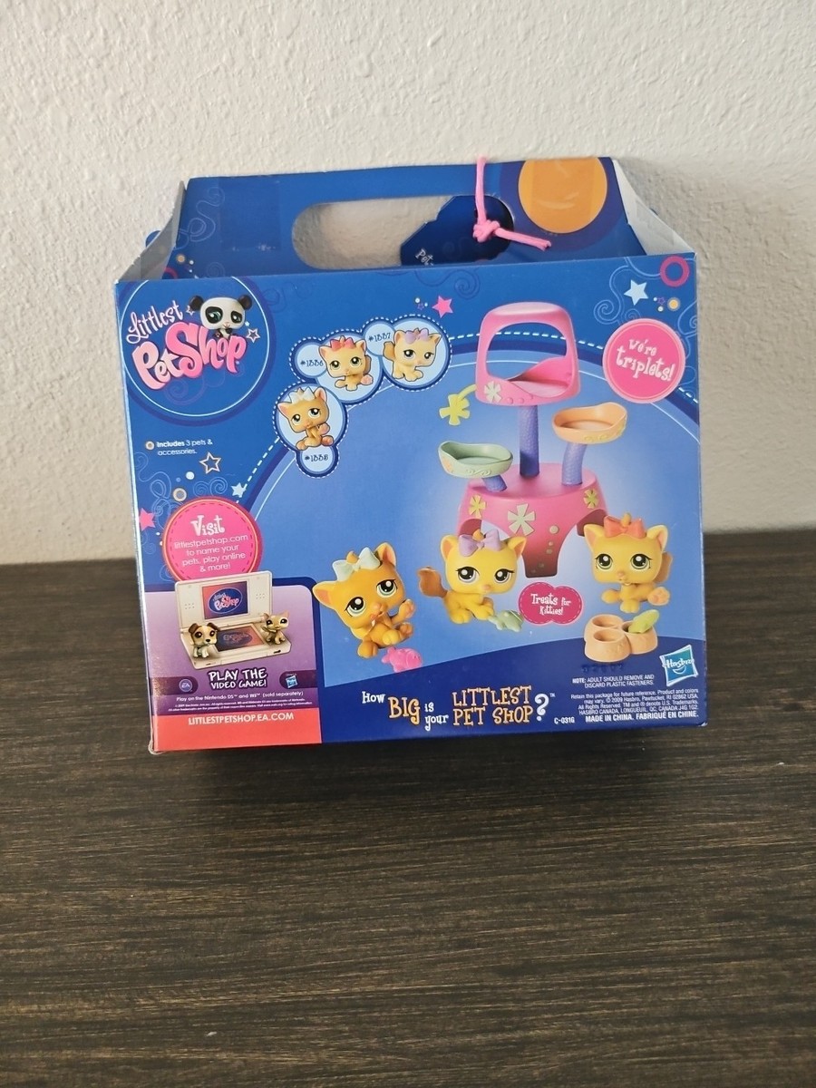 Littlest Pet Shop Petriplets Kittens #1335 1336 1337 for sale