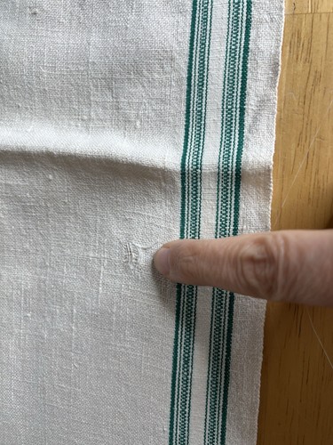 VTG Cannon USA Striped Linen Kitchen Tea Towel Farmhouse Lot 2 Cannon 4Misc Read - Picture 15 of 24