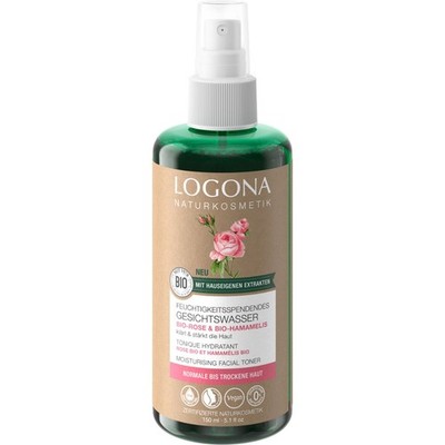 Logona Feuchtigkeitsspendendes Gesichtswasser Bio Damaszener Rose & Bio