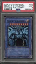 Yu-Gi-Oh! Obelisk The Tormentor Game Boy ADV Ultra Rare Promo GBI-002 PSA 9 Mint