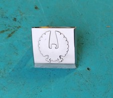 1964 1965 Chrysler Imperial Door Handle Lock Cover Left Swivel Keyhole Cover Vgc