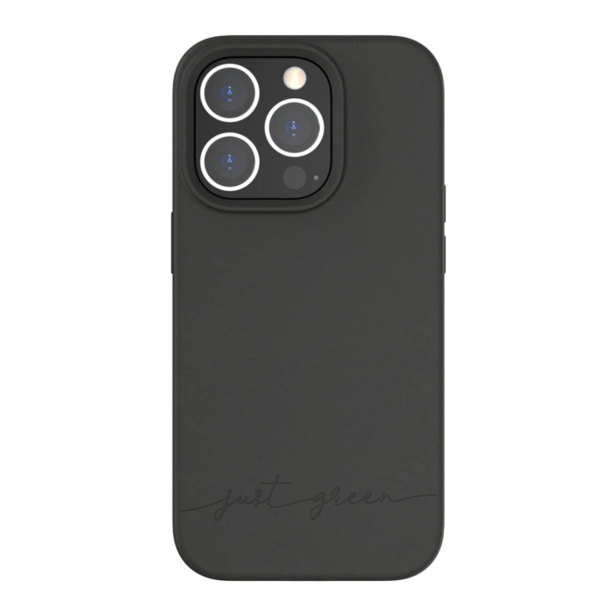 Coque iPhone 14 Pro recyclable Just Green Natura rigide et écologique