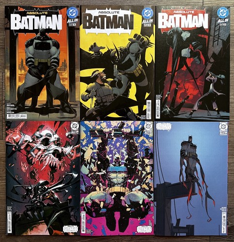 2024 DC Comics Absolute Batman #1-6 Full Run! Der Zoobogen! Snyder & Dragotta! NM