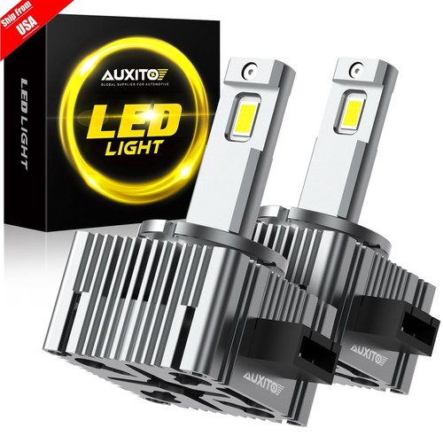 2-10X LED Headlight Bulbs 200W Replace D3S D3R HID Xenon Super White Conversion - Picture 1 of 23