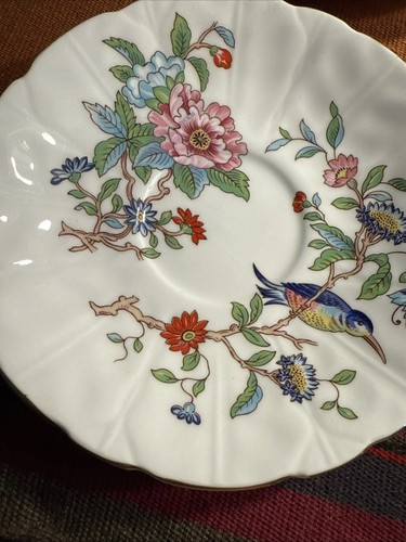 Taza de té y platillo Aynsley patrón Pembroke, 12 piezas, hecho en Inglaterra, A1507 - Imagen 14 de 16