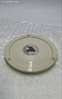 Longaberger Pottery Traditions Woven Beige Round Spoon Rest Trivet Plate — photo 2