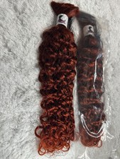 100 Italian Human hair for Boho braids 18  200g 2 bundles full head color 33