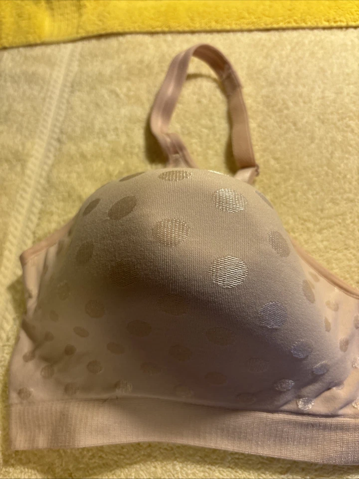 Бюстгальтер Hanes новый с Ярлыками Custom Flex Fit более полное покрытие Wirefree HU08 цветочный размер 2XL FR/SHP - Изображение 4 из 4