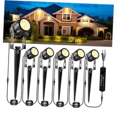  Low Voltage Landscape Lighting, 12V Outdoor Landscape Lights LED Warm White