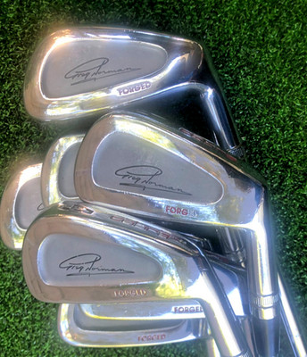 Cobra Greg Norman CB Forged Irons 3-9PW Rifle FCM 6.0 Steel Shafts RH