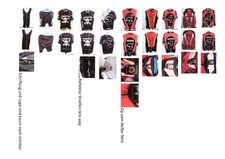 Spinning, Pirate, Cycling, Indoor, 7x Trikot, 4x Radhose, Konvolut , Gr.L-XXL