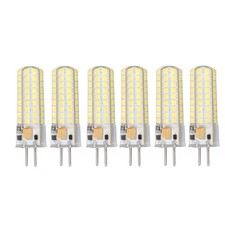 6Pcs GY6.35 LED Bulb 7W AC DC12V 700lm 72 LEDs 360 Degree LED Corn Light Bulb