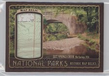 2022 Goodwin Champions Parks Map Relics 3/21 Hot Springs National Park Creek 0c3