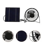 1 Set of Small Solar Fan for Doghouse Chicken Coop Small Cooling Fan Solar