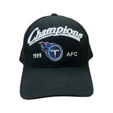 Vintage 1999 AFC Champions Tennessee Titans Snapback NFL Football